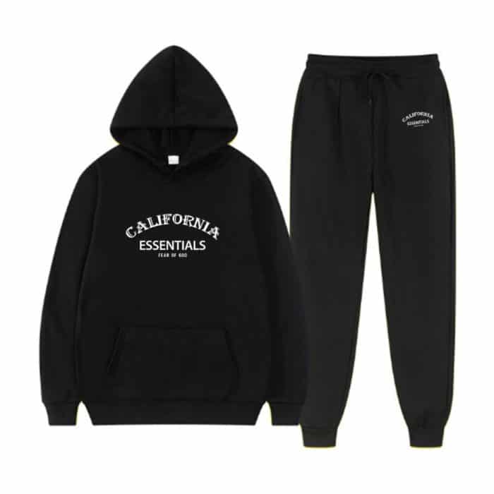 Essentials Fear of God California Tracksuit – Black
