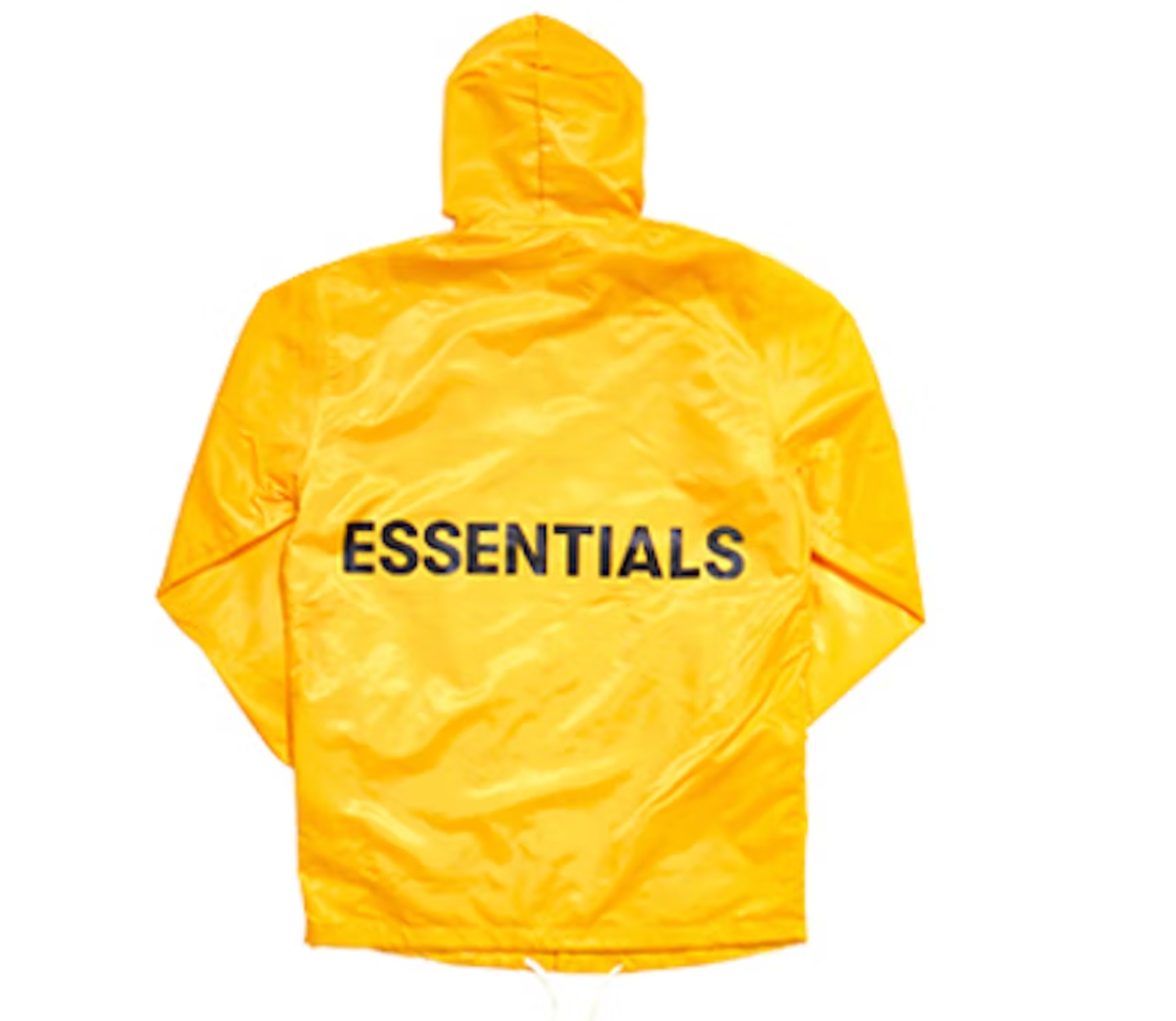 Fear of God Essentials Hooded Coach Jacket – Yellow