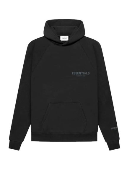 Essentials Pullover Hoodie Black Fear Of God
